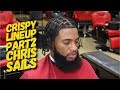 CHRIS SAILS HAIRCUT CRISPY LINEUP TUTORIALS.