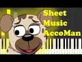 Pound Puppies Theme Song Piano Sheet Music