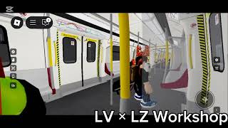 ［首次拍攝Roblox之鐵路版本+URL 首日延伸彩虹］Roblox URL KTL C-Train A369/A370 調景嶺 TIK➡️彩虹 CHH 行車片段 Driving Video