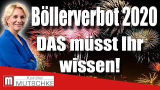 Böllerverbot an Silvester! Kein Feuerwerk dieses Jahr - DAS müsst Ihr wissen! (Feuerwerksverbot)