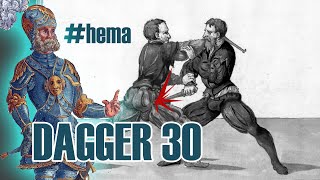 Paulus Hector Mair - Historical #Dagger fencing play No.30 - HEMA