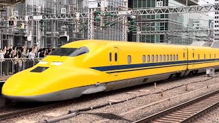 【本日よりドクターイエローT4編成ラストラン】幸せの黄色いカモノハシ The JR東海エース　700系の形を2025年まで残してくれてありがとう