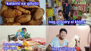 Grasyahan ag paninda ginagmay, Salamat kaajo ate para grocery sa mga bata lipaya khimy namalit ❤️