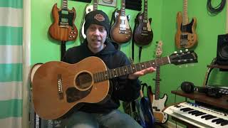 What Does A 1950 Gibson Acoustic Guitar Sound Like?