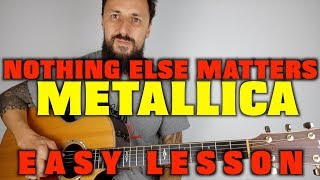 Nothing Else Matters Metallica Lesson