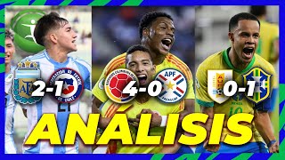 Colombia Candidata, Argentina Resuelve, Brasil Mejora | Hexagonal Final Fecha 1 | Sudamericano Sub20