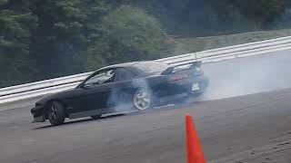 20180717　TKクラブ　富士ジムカーナ場　基礎練習会　シルビア　S14　スロー