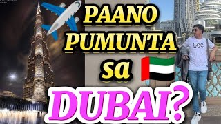 PAANO PUMUNTA SA DUBAI?          #dubai #uae #abudhabi #burjkhalifa #explore #tour #travel #trend