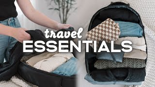 MINIMALIST PACKING ESSENTIALS | 10 Things I Never Travel Without 🧳