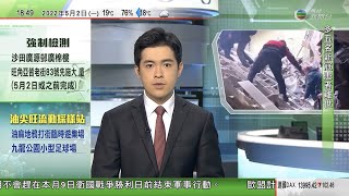 無綫6:30 六點半新聞報道｜內地增逾7700宗本地感染 上海有長者險被誤送火化當局介入調查｜海關破獲今年最大宗海上走私案｜逾百被困烏克蘭亞速鋼鐵廠平民陸續離開｜2022年5月2日 TVB News