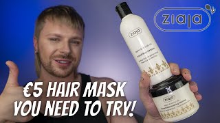 ZIAJA HAIR PRODUCTS |  Review | Trying Out Polish Hair Care |  Affordable Hair Mask For Dry Hair