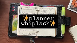 Planner Whiplash in Personal and Mini Rings