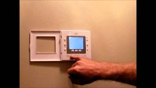 Program the Thermostat