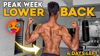 Best lower back ever 🥵 || 4 days left ❤️‍🔥 || Body hair removal in telugu || Road to ICN ⚜️