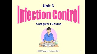 Module 3 - Infection Control