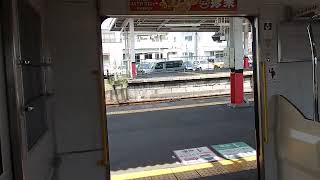 東武10000系11603F ドア開閉！～加須駅にて～