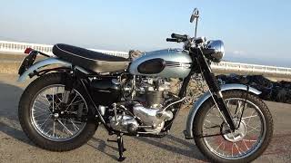 1956 triumph tr6 test run