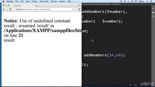 023 Return Values From Functions PHP Full Course 2021