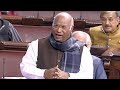 Congress chief Kharge objects to RS Chairman Dhankhar expunging portions of his speech on PM Modi