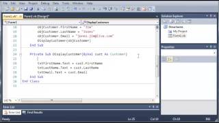 Visual Basic Tutorial 70 ReadOnly Properties YouTube