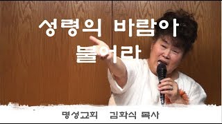 김화식목사 - 171029 성령의 바람아 불어라 1