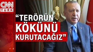 Cumhurbaşkanı Erdoğan: "Amacımız tehditleri bertaraf etmektir" Harekat merkezine bağlandı