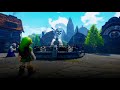 Ocarina of Time meets Unreal Engine 4 - Castle Town + Temple of Time Exploration