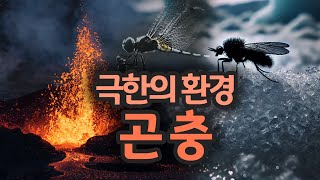 최악의 생존조건, 극한의 환경 속 곤충