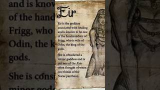 Eir: The Norse Goddess of Healing \u0026 Medicine