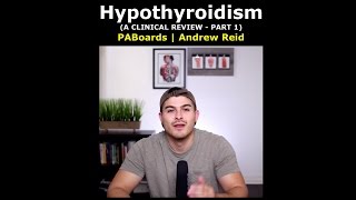 Hypoythroid - a clinical review (part 1)