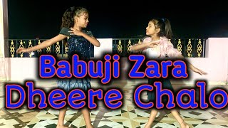 Babuji Zara Dheere Chalo - Bollywood Dance | Neha Nanni | Dum | Mahashiv Dance Academy