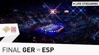 Men's EHF EURO 2016 Final | Germany vs Spain | Live Stream | Throwback Thursday