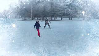 【真駒内公園】公園散歩で雪遊び