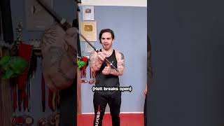 we got a CURSED sword from Canada