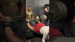 Julius Maddox Bench Press 675lbs for a triple cheese