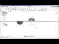 fusion 360 cut a sphere in half