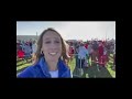 rallygoers wait in line hours for trump rally in waco to begin