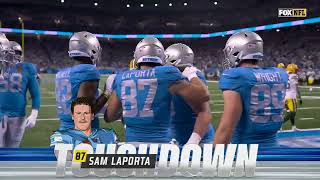 Watch Sam LaPorta set franchise rookie record for receiving TDs