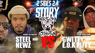 Gwitty \u0026 EOK Piffy vs Newz \u0026 Steel (Official Battle) “2 Sides 2 A Story”