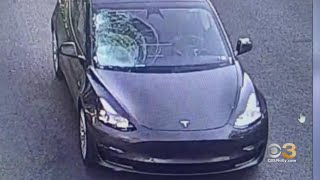 Police Release Image Of Tesla Wanted In Deadly Hit-And-Run In Germantown