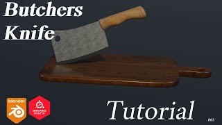 Butchers Knife Tutorial (Blender 4)