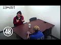 Police video: Murder suspect talks and talks and talks