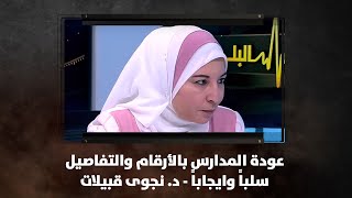 عودة المدارس بالأرقام والتفاصيل.. سلباً وايجاباً - د. نجوى قبيلات | نبض البلد