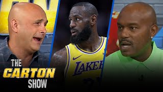 LeBron James free agency rumors, Could he resign with the Lakers? | NBA | THE CARTON SHOW