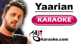 Yaariyan | ISPR Defense Day Song | Video Karaoke Lyrics | Atif Aslam, Ali Zafar, Bajikaraoke