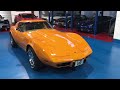 28 state cars 1977 orange corvette c3