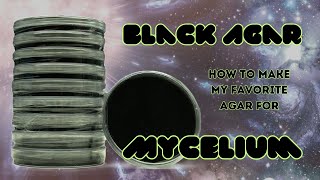 How to make black agar