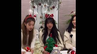 Choerry with her dancing christmas tree