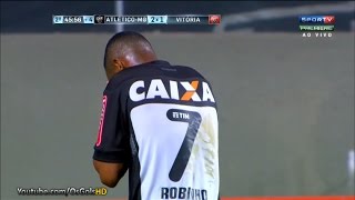 Robinho Perde Gol sem Goleiro, Atlético-MG 2 x 1 Vitória - Brasileirão 07/09/2016 [HD]