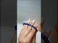 6mm Lapis Lazuli ‘Simplicity’ Bead Bracelet 925 Silver